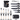 17pcs kitchen utensil set includes bread knife, slicing knife, chefs knife, utility knife, paring knife, chopping board, pasta server, basting brush, food tongs, spatula and more.