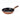 Copper frying pan with marble coating