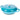 Light blue shallow cast iron casserole pot with lid for healthy cooking.