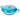 Shallow cast iron casserole pot with lid. Light blue Dutch oven for induction hob - oven safe cookware