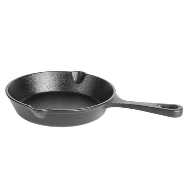 Pre-Seasoned Cast Iron Skillet - 8 inch (20cm). Skillet with handle.