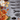 Grey marble effect kitchen knife set including cheese knife, steak knife, pizza knife, peeler, scissors and a knife sharpener