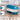 Light blue cast iron Double loaf pan with measurements, cookware compatible on all stovetops