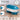 Light blue cast iron Double loaf pan with measurements, cookware compatible on all stovetops