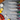 Colour coded kitchen knife set including slicing knife, bread knife, chefs knife, santoku knife, utility knife, paring knife