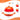 nuovva orange cast iron bread pan with lid is 26cm across with 5.6L capacity.