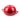 Red enamelled cast iron bread pot. Cookware with lid.
