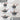 35-piece Marble cookware set includes 26cm sauté pan with lid, 28cm shallow casserole pot, 24cm deep casserole pot with lid, 2x saucepans with lids -16cm, 18cm 3x frying pans - 20cm, 24cm, 30cm