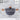 2pcs grey marble stockpot 24cm across with a 4l capacity