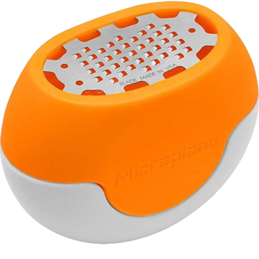 Orange Microplane Flexi Zesti™ zester