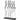 Stainless Steel Kitchen knife set with clear acrylic block.