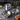 Stainless steel 8 piece cookware set including frying pans, sauté pan, and stockpots.