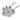 Two stainless steel frying pans