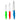 Set of 3 multicolour Kitchen knife set