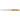 A Victorinox Swibo fish filleting knife with a flexible blade and a narrow orange handle.
