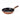 Copper frying pan with marble coating
