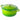 Nuovva light green cast iron casserole pot.