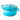 Light Blue cast iron casserole pot with lid