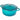 Nuovva teal cast iron Dutch oven with lid