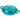 Nuovva light blue cast iron cookware with lid.