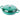 Green cast iron casserole dish with lid.