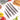 5 piece granite blade kitchen knife set