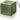 Green Microplane Cube Grater - Fine, Ribbon and Coarse