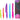 Multicolour chefs knives set