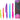 Multicolour chefs knives set 
