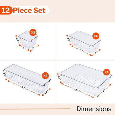 Stackzy clear  kitchen storage containers 