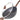 Marble sauté pan with glass lid and wooden handle