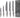 Granite chefs knives set