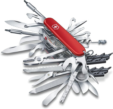 Victorinox 73 Functions Swiss Champ XXL Pocket Knife | 91 mm | Red