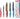 Paisley design kitchen knife set