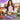 Multicolour kitchen knife set