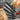 Marble kitchen knife set. Nuovva kitchen knife set with chef knife and bread knife. 