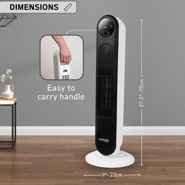 portable heater with touchscreen