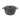 Nuovva black cast casserole pot with lid