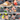 Bread knife, utility knife, santoku knife, slicing knife, paring knife and chef knife. 