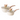 2 pack cream saucepan set with glass lids