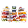 20 piece storage containers with lid. Airtight containers for kitchen organisation