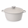Grey 4L aluminium Casserole pot with lid