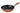 Copper frying pan with marble coating 
