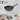 Grey marble frying pan with wooden handle 