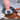 Easy clean, stain free frying pan with wooden handle