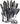 17pcs kitchen knife set with acrylic block