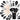 Black silicone kitchen utensil with holder, spatula and hooks