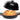 Nuovva black bread pan with lid. Cast iron pot with handles, lid and silver knob.