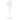 White oscillating standing fan for portable cooling