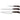 Ikon 3-piece Knife Set by Wüsthof, paring knife, cooks knife and carving knife